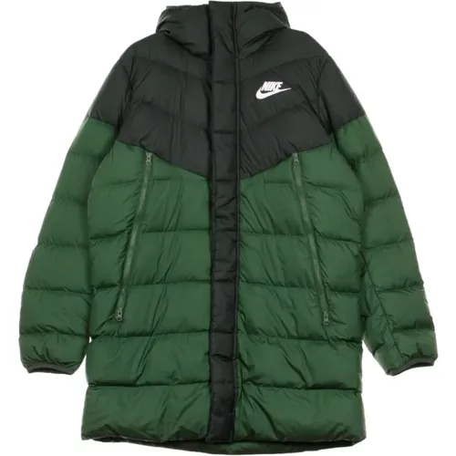 Long Down Fill Windrunner Parka , male, Sizes: XL - Nike - Modalova