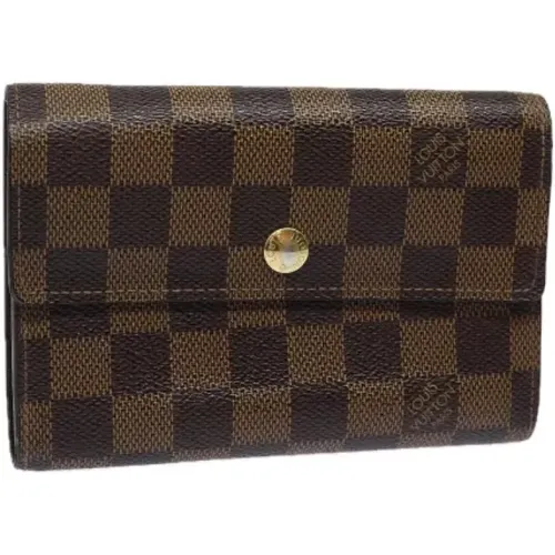 Pre-owned Canvas wallets , female, Sizes: ONE SIZE - Louis Vuitton Vintage - Modalova