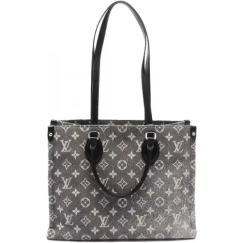 Pre-owned Denim totes , female, Sizes: ONE SIZE - Louis Vuitton Vintage - Modalova