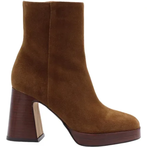 Narnia Ankle Boots , female, Sizes: 3 UK, 5 UK, 7 UK, 6 UK, 4 UK, 8 UK - Angel Alarcon - Modalova