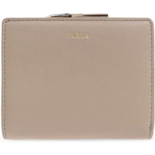 Leder faltbare Brieftasche , Damen, Größe: ONE Size - Furla - Modalova