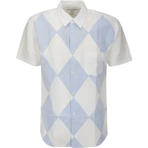 Short Sleeve Shirts , Herren, Größe: L - Comme des Garçons - Modalova