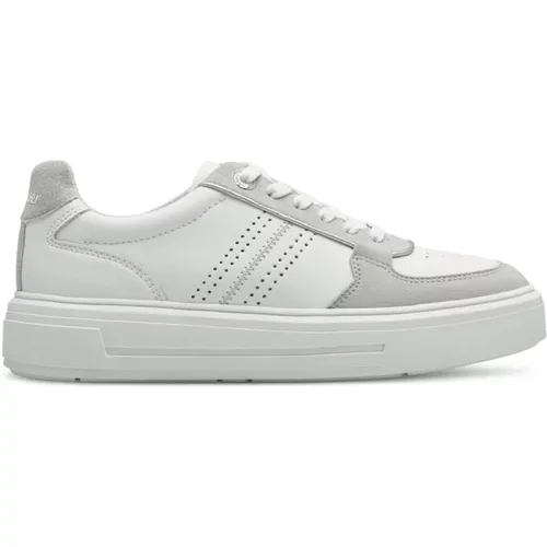 Grey Sneakers for Women , female, Sizes: 7 UK, 6 UK, 5 UK, 8 UK, 4 UK - s.Oliver - Modalova