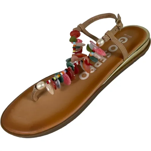 Flat Sandals , female, Sizes: 4 UK, 5 UK - Gioseppo - Modalova