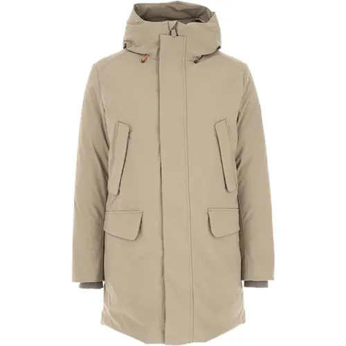 Hooded Parka Jacket , male, Sizes: XL - Save The Duck - Modalova