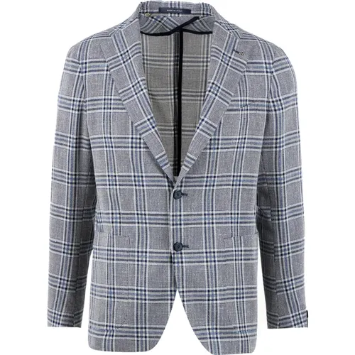 Blazer Jacke , Herren, Größe: M - Tagliatore - Modalova