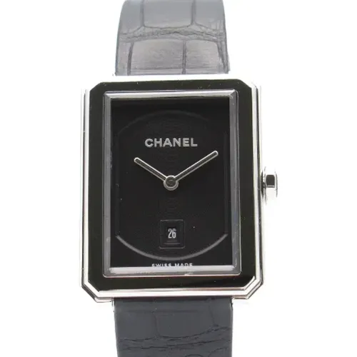 Pre-owned Leather watches , female, Sizes: ONE SIZE - Chanel Vintage - Modalova