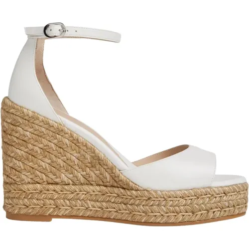 Nudistcurve Espadrille Keilabsatz , Damen, Größe: 38 1/2 EU - Stuart Weitzman - Modalova