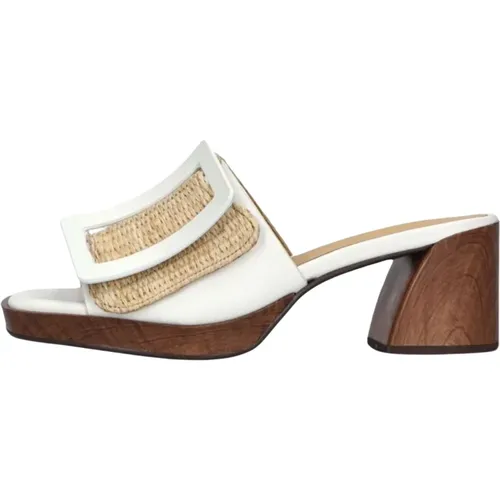 Damen Mules Stilvolle Sommer Schuhe , Damen, Größe: 38 EU - Noa Harmon - Modalova