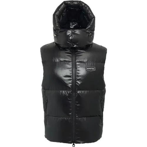 Hooded Down Vest Aw23 , male, Sizes: M, 2XL, XL, L - duvetica - Modalova