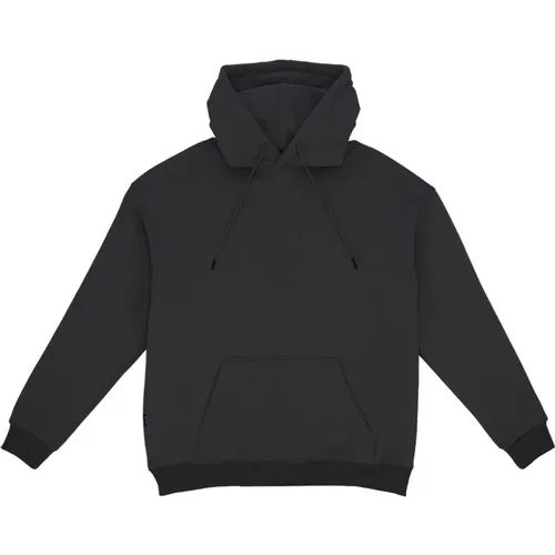 Schwarzer Bestickter Hoodie Herbst/Winter 2024 , Herren, Größe: S - Usual - Modalova