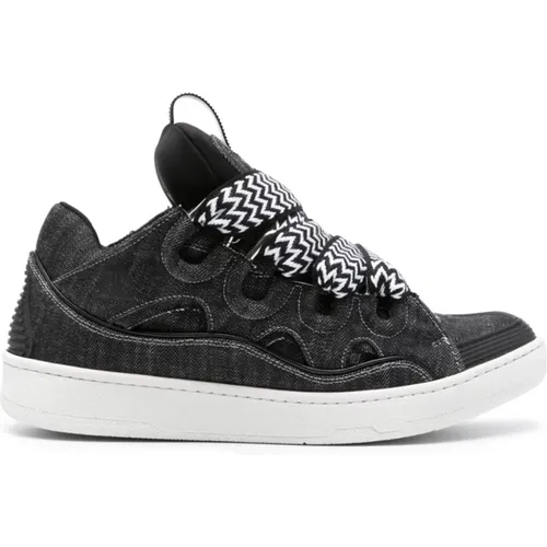 Schwarze Sneakers Stylische Schuhe - Lanvin - Modalova