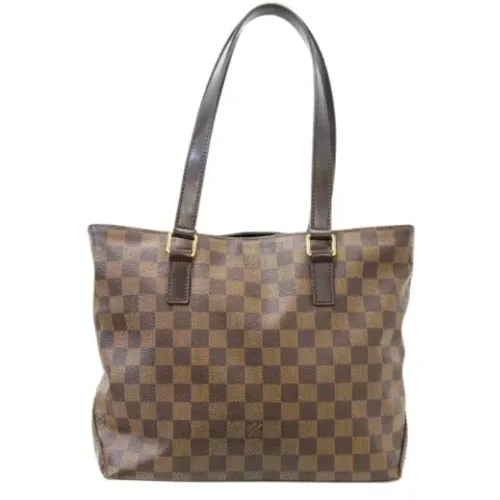 Canvas Louis Vuitton Tote Bag , female, Sizes: ONE SIZE - Louis Vuitton Vintage - Modalova