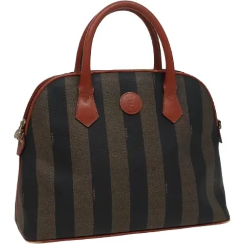 Pre-owned Canvas handbags , female, Sizes: ONE SIZE - Fendi Vintage - Modalova