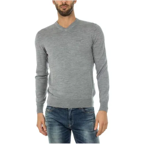 Gemütlicher Strickpullover , Herren, Größe: XS - Armani Jeans - Modalova