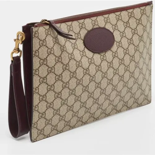 Pre-owned Fabric clutches , female, Sizes: ONE SIZE - Gucci Vintage - Modalova