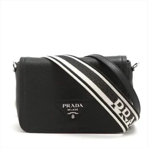 Pre-owned Leather handbags , female, Sizes: ONE SIZE - Prada Vintage - Modalova