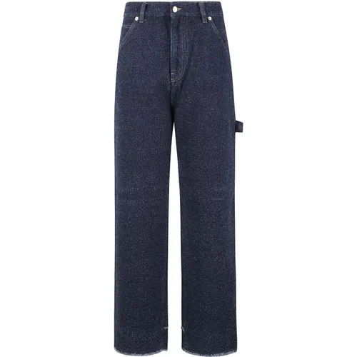 Boucle Denim Loose Fit Carpenter , Damen, Größe: W27 - DARKPARK - Modalova