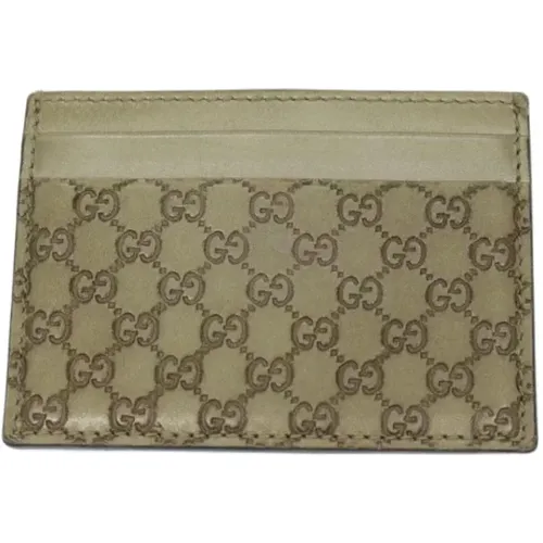 Pre-owned Canvas wallets , female, Sizes: ONE SIZE - Gucci Vintage - Modalova