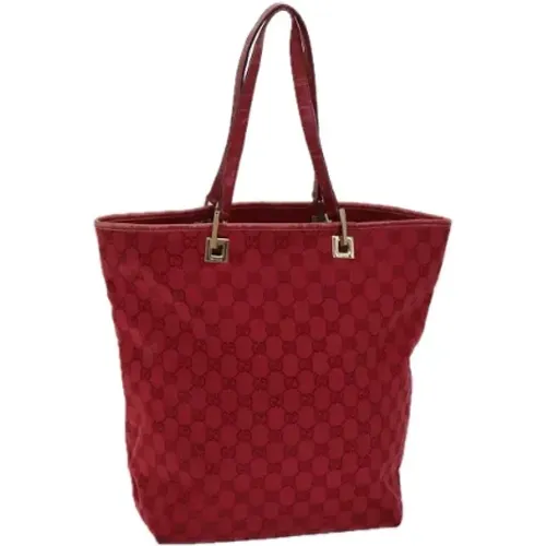 Pre-owned Canvas totes , female, Sizes: ONE SIZE - Gucci Vintage - Modalova