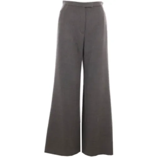 Cashmere Grey Trousers Made in Italy , female, Sizes: M - Loro Piana - Modalova