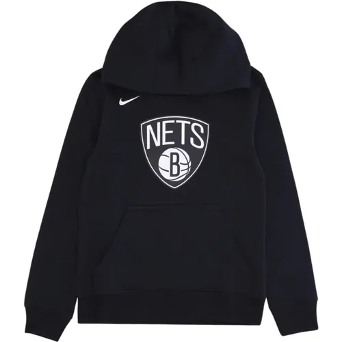 NBA Fleece Essentials Bronet Hoodie , Herren, Größe: L - Nike - Modalova