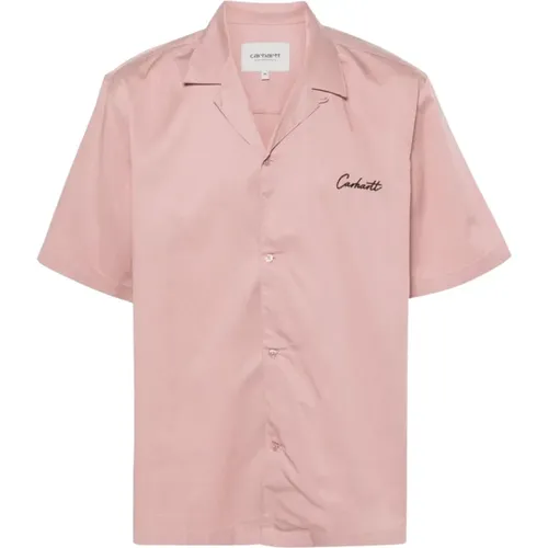 Short Sleeve Shirts , male, Sizes: L - Carhartt WIP - Modalova