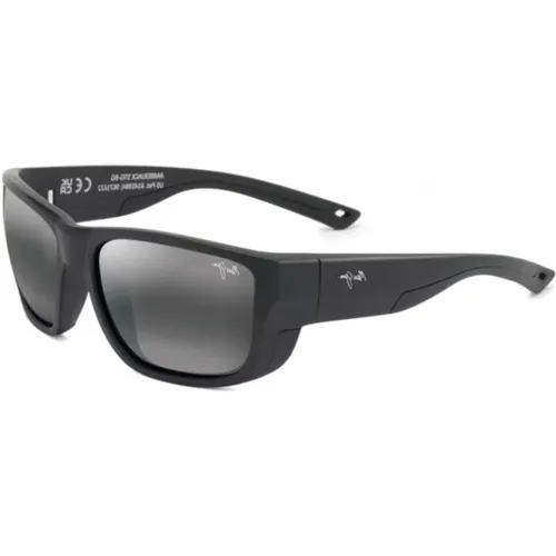 Stylish Amberjack Sunglasses for Outdoor Adventures , unisex, Sizes: ONE SIZE - Maui Jim - Modalova