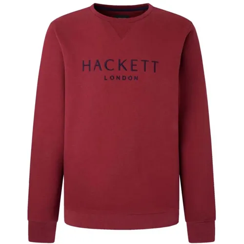 Heritage Sweatshirt mit gerippten Details - Hackett - Modalova