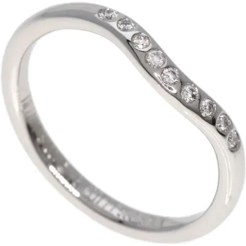 Pre-owned Platinum rings , female, Sizes: ONE SIZE - Tiffany & Co. Pre-owned - Modalova