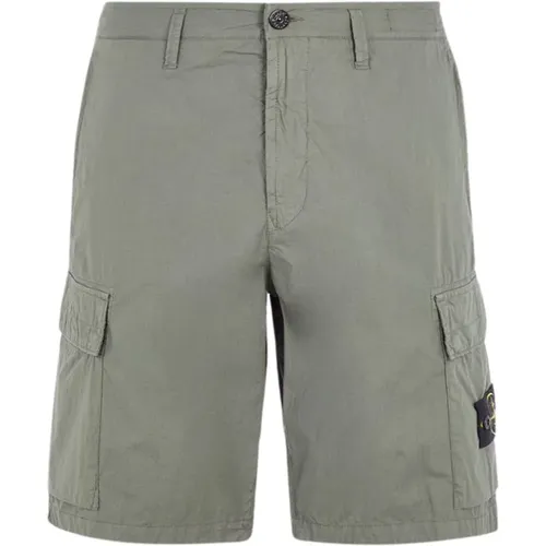 Cargo Bermuda Shorts Regular Fit , male, Sizes: W31, W36, W34 - Stone Island - Modalova