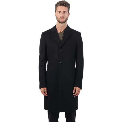 Formal Wool Coat Slim Fit , male, Sizes: XL, 2XL, S - Hugo Boss - Modalova