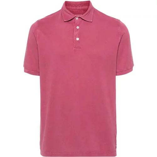 Slim Fit Cotton Polo Shirt , male, Sizes: XL, 4XL, L, 2XL, 3XL - Fedeli - Modalova