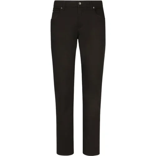 Slim Fit Denim Jeans - Dolce & Gabbana - Modalova