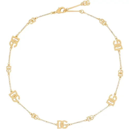 Elegant Necklace with Unique Design , female, Sizes: ONE SIZE - Dolce & Gabbana - Modalova