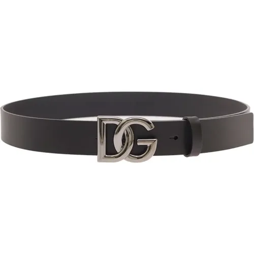 Belts by Dolce Gabbana , male, Sizes: 95 CM, 100 CM, 105 CM, 90 CM - Dolce & Gabbana - Modalova
