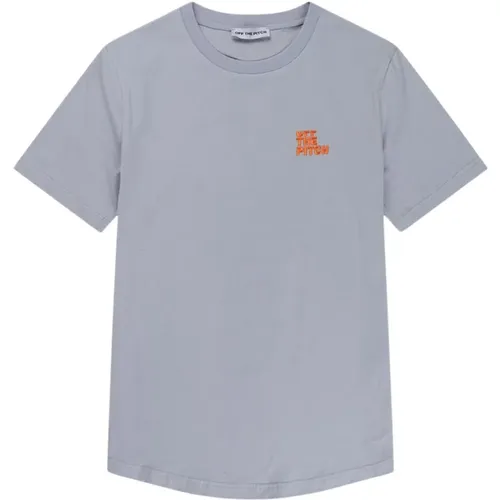 Slim Fit T-Shirt in Light /Orange , male, Sizes: S, M, L, XL, 2XL, XS - Off The Pitch - Modalova