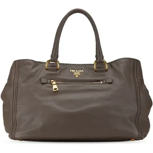 Pre-owned Leather handbags , female, Sizes: ONE SIZE - Prada Vintage - Modalova