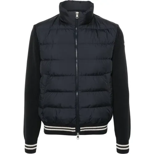 Zip Light Hybrid Jacket , male, Sizes: L - Moncler - Modalova