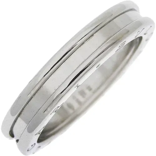 Pre-owned White Gold rings , female, Sizes: ONE SIZE - Bvlgari Vintage - Modalova