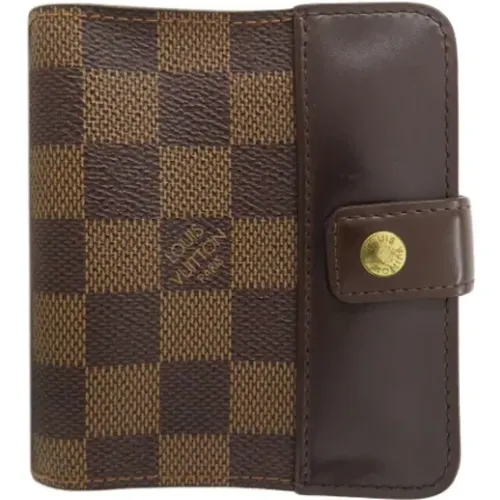 Pre-owned Canvas wallets , female, Sizes: ONE SIZE - Louis Vuitton Vintage - Modalova