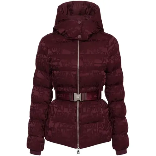 Bordeaux Sport Kapuzenjacke , Damen, Größe: M - Elisabetta Franchi - Modalova