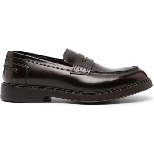 Leather Loafer Shoes , male, Sizes: 10 UK, 6 UK, 5 UK, 7 UK, 6 1/2 UK - Doucal's - Modalova