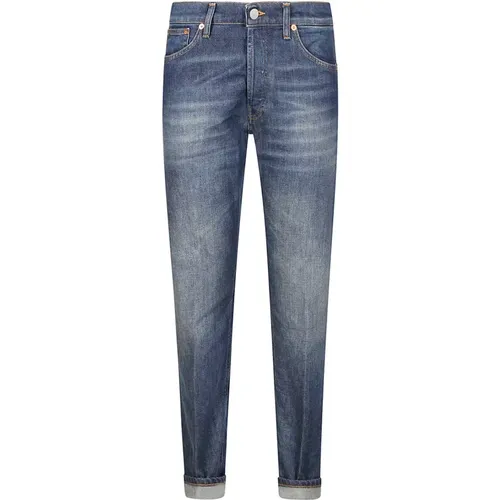 Icon Regular Fit Stretch Denim Jeans , Damen, Größe: W26 - Dondup - Modalova