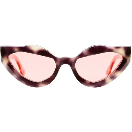 Cat-Eye Sunglasses Maske Y8 , unisex, Sizes: 54 MM - Kuboraum - Modalova