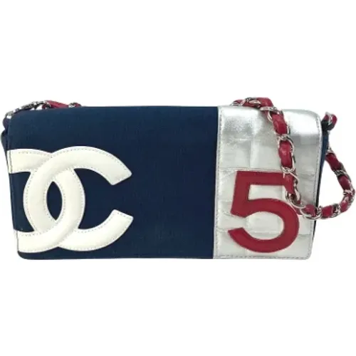 Pre-owned Canvas chanel-bags , female, Sizes: ONE SIZE - Chanel Vintage - Modalova