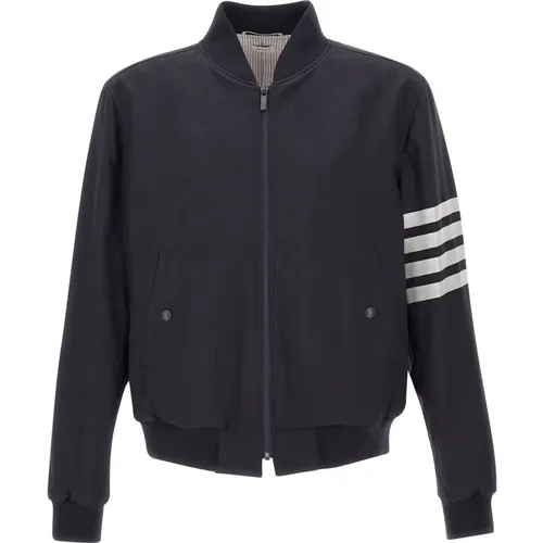 Men's Jackets - Classic Style , male, Sizes: L - Thom Browne - Modalova