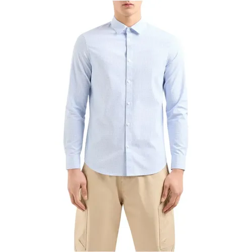 Sporty Long Sleeve Shirt , male, Sizes: XL, S, L - Armani Exchange - Modalova