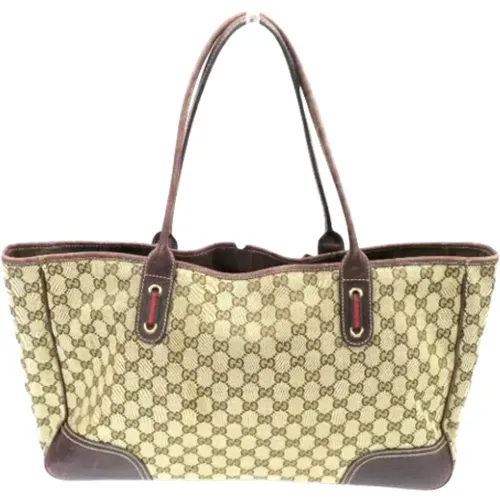 Pre-owned Canvas totes , female, Sizes: ONE SIZE - Gucci Vintage - Modalova