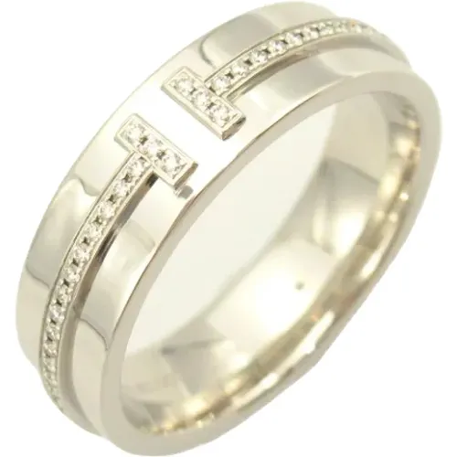 Pre-owned White Gold rings , female, Sizes: ONE SIZE - Tiffany & Co. Pre-owned - Modalova